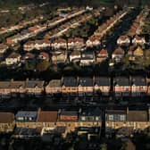 Housing in south-east London. (Photo by Daniel LEAL / AFP via Getty Images)