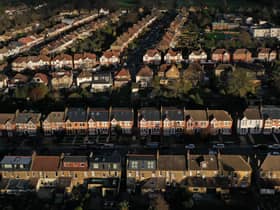 Housing in south-east London. (Photo by Daniel LEAL / AFP via Getty Images)