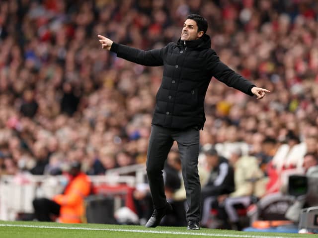 Arsenal’s Mikel Arteta. 