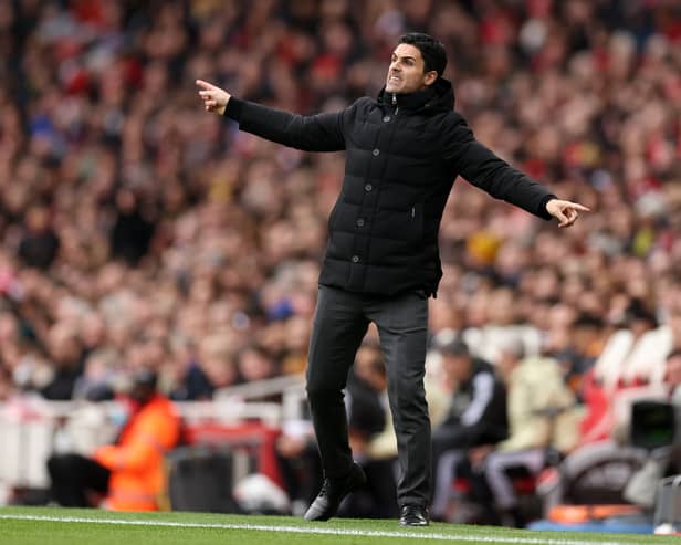 Arsenal’s Mikel Arteta. 