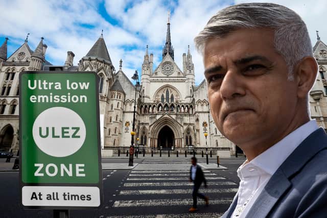The ULEZ expansion will have its day in court. (Photos by Getty)