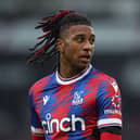 Michael Olise of Crystal Palace during the Premier League match between Crystal Palace . (Photo by Eddie Keogh/Getty Images)