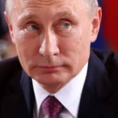 Russian president Vladimir Putin is undergoing chemotherapy treatment, according to top secret US documents leaked from the Pentagon - Credit: Getty Images