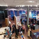 The cable car centre, which is now fully-open, includes an events space, café and VR experience. Credit: LondonWorld.