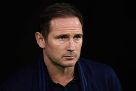 Frank Lampard, Caretaker Manager of Chelsea, looks on prior to the UEFA Champions League quarter final (Photo by Angel Martinez/Getty Images)