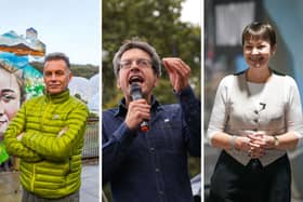 Extinction Rebellion has announced its list of speakers and acts for its four-day event, The Big One: Credit: Hugh Hastings/Ian Forsyth/Stringer/Isabel Infantes via AFP.