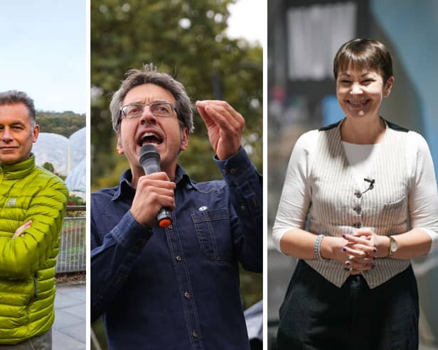 Extinction Rebellion has announced its list of speakers and acts for its four-day event, The Big One: Credit: Hugh Hastings/Ian Forsyth/Stringer/Isabel Infantes via AFP.