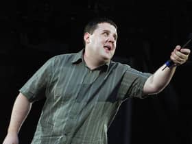 Comedian Peter Kay is from Farnworth. He attended Mount Saint Joseph School. (Photo by ShowBizIreland/Getty Images)