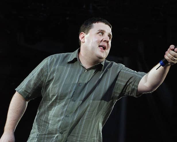 Comedian Peter Kay is from Farnworth. He attended Mount Saint Joseph School. (Photo by ShowBizIreland/Getty Images)