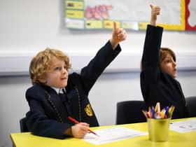 98% of London children due to start school in September have received an offer from one of their preferred choices. Credit: Daniel Leal/AFP via Getty Images.