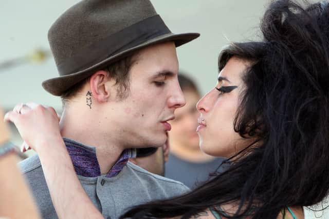 Blake Fielder-Civil and Amy Winehouse in 2007. (Photo by Michael Buckner/Getty Images)