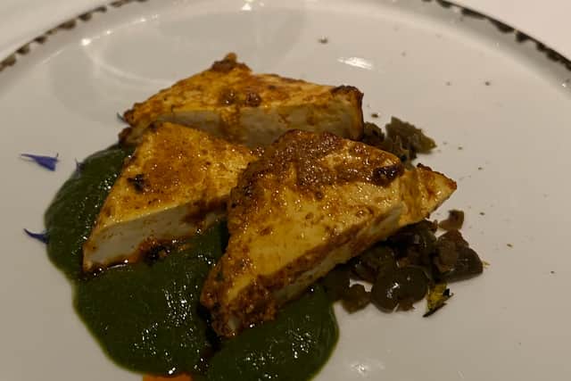 Tandoor-smoked paneer from Kanishka. (Photo by André Langlois)