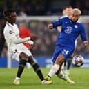 Eduardo Camavinga of Real Madrid is fouled by Reece James of Chelsea (Photo by Michael Regan/Getty Images)