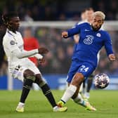 Eduardo Camavinga of Real Madrid is fouled by Reece James of Chelsea (Photo by Michael Regan/Getty Images)