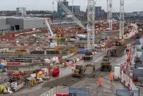 HS2 has confirmed work on the tunnel into Euston will be paused. Credit: Carl Court/Getty Images.