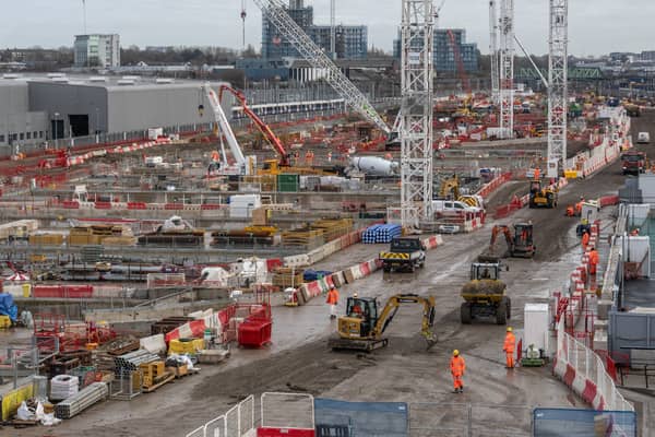 HS2 has confirmed work on the tunnel into Euston will be paused. Credit: Carl Court/Getty Images.