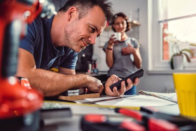 The most popular hand-me-up devices from youngsters to parents were found to be mobile phones (above) (photo: Adobe)