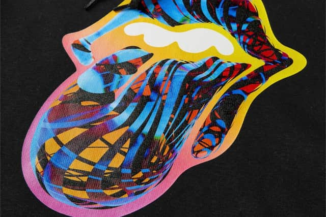 Rolling Stones cyberdelic logo