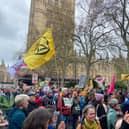Crowds gather in Parliament Square for “The Big One"