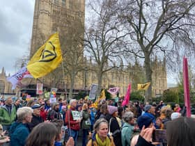 Crowds gather in Parliament Square for “The Big One"