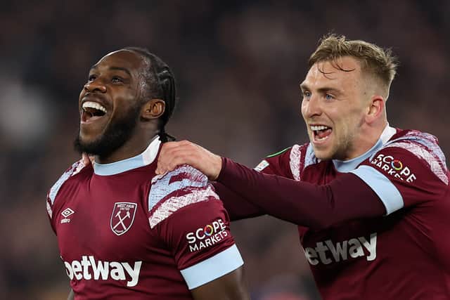 Michail Antonio said he too would have handed the penalty over (Image: Getty Images) 