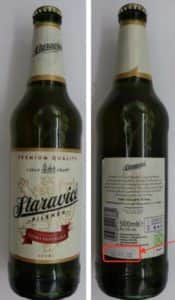 Lidl has issued an urgent recall on its Starovice Czech Lager 5.0%, pack size 500ml, with a best before date of October 16, 2022 (Lidl)