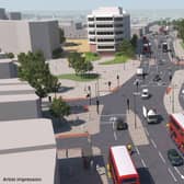 TfL is proposing a range of changes to Catford town centre, including re-routing the South Circular Road. Credit: TfL. 