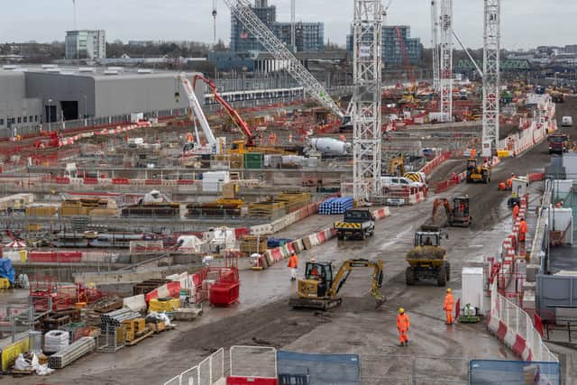 Doubts have been raised as to whether HS2 will terminate at Euston due to rising costs, and will instead end at Old Oak Common in north-west London. Credit: Carl Court/Getty Images.