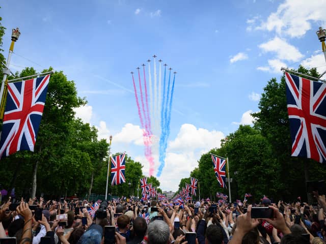 The Red Arrows are set to make their appearance during the Coronation flypast in May
