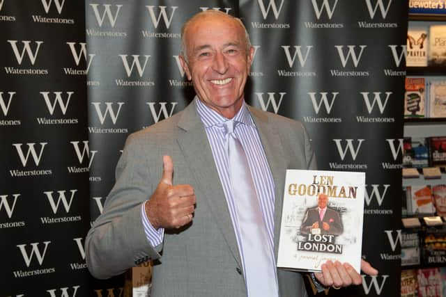 Len Goodman was a frequent attendee at West Ham United matches (Images: Getty Images)