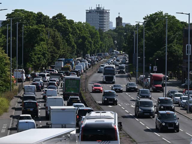Kwik Fit’s data indicated 22% of London’s drivers have cut back on their car use for journeys between one and two miles. Credit: Justin Tallis/AFP via Getty Images.