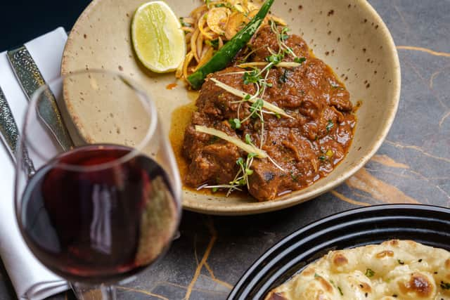 Champaran Gosht with Red Onion Laccha. Credit: Ritu Seasons of India