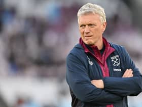 West Ham manager David Moyes looks on during a match