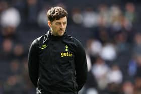  Ryan Mason, First Team Coach of Tottenham Hotspur, looks on prior to the Premier League match  (Photo by Julian Finney/Getty Images)