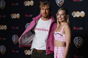 Margot Robbie and Ryan Gosling channelled their Barbie characters at CinemaCon (Pic:Getty)
