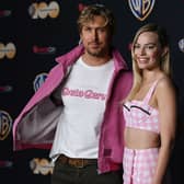 Margot Robbie and Ryan Gosling channelled their Barbie characters at CinemaCon (Pic:Getty)