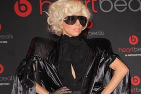 Lady Gaga halped launch Heartbeats Headphones in 2009.  (Photo by Ian Gavan/Getty Images)