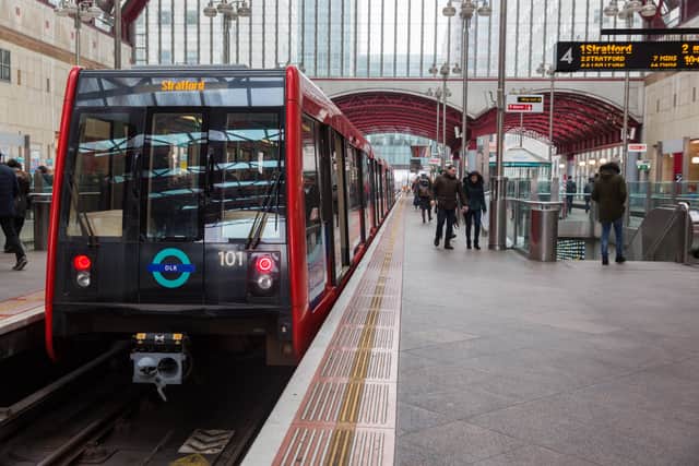 TfL is making changes to the DLR timetable. Credit: TfL