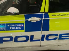 A Met Police vehicle.