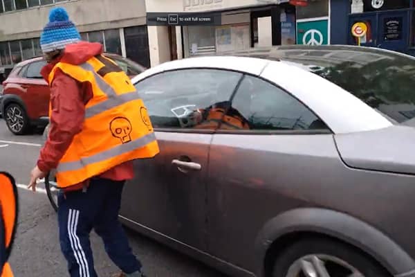 The Met Police has appealed for witnesses after a protester was injured. (Photo by Just Stop Oil)