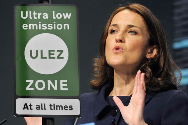 Theresa Villiers MP has called for government powerds to block the ULEZ expansion. (Photo by Andrew YATES / AFP via Getty Images)