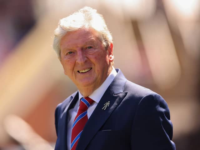 Crystal Palace Manager Roy Hodgson during the Premier League match . (Photo by Marc Atkins/Getty Images)