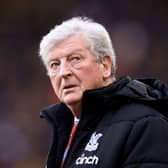  Roy Hodgson, Manager of Crystal Palace, looks on prior to the Premier League match (Photo by Naomi Baker/Getty Images)