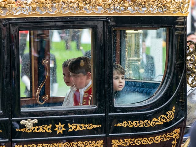 Prince George, Princess Charlotte and Prince Louis