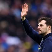 Ryan Mason, Interim Manager of Tottenham Hotspur, acknowledges the fans after the team’s victory (Photo by Clive Rose/Getty Images)