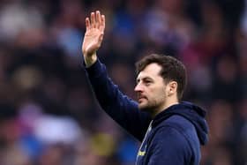 Ryan Mason, Interim Manager of Tottenham Hotspur, acknowledges the fans after the team’s victory (Photo by Clive Rose/Getty Images)