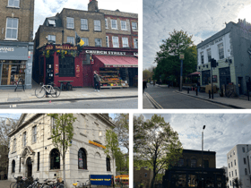 Some of Hackney’s great pubs. (Photos by André Langlois)