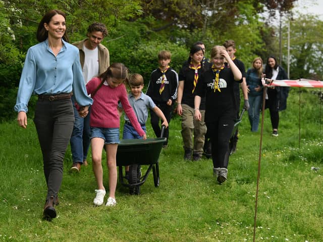 Big Help Out: Prince Louis joins Prince George and Princess Charlotte for day of volunteering for coronation