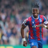Wilfried Zaha met Post Malone over the weekend (Image: Getty Images)