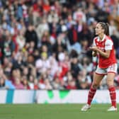 Lia Walti has agreed a new deal with Arsenal. (Photo by David Price/Arsenal FC via Getty Images)